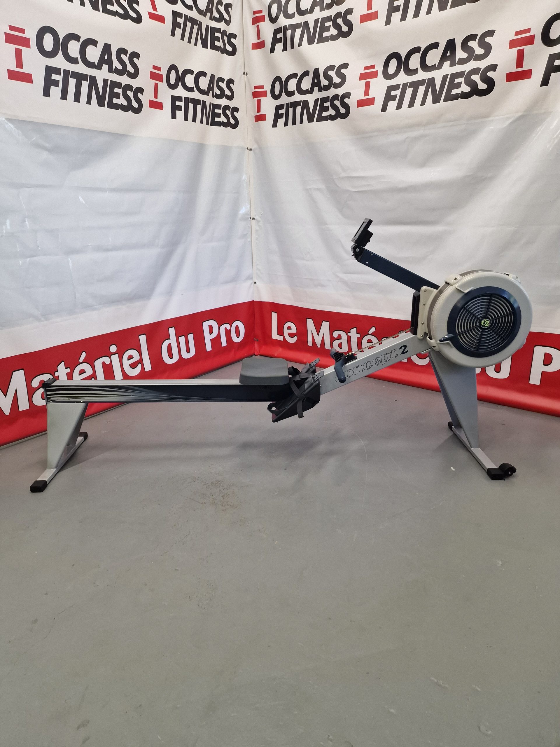 RAMEUR CONCEPT 2 MODELE E ECRAN PM5 OCCASION RECONDITIONNEE GARANTIE 12 MOIS Occass Fitness
