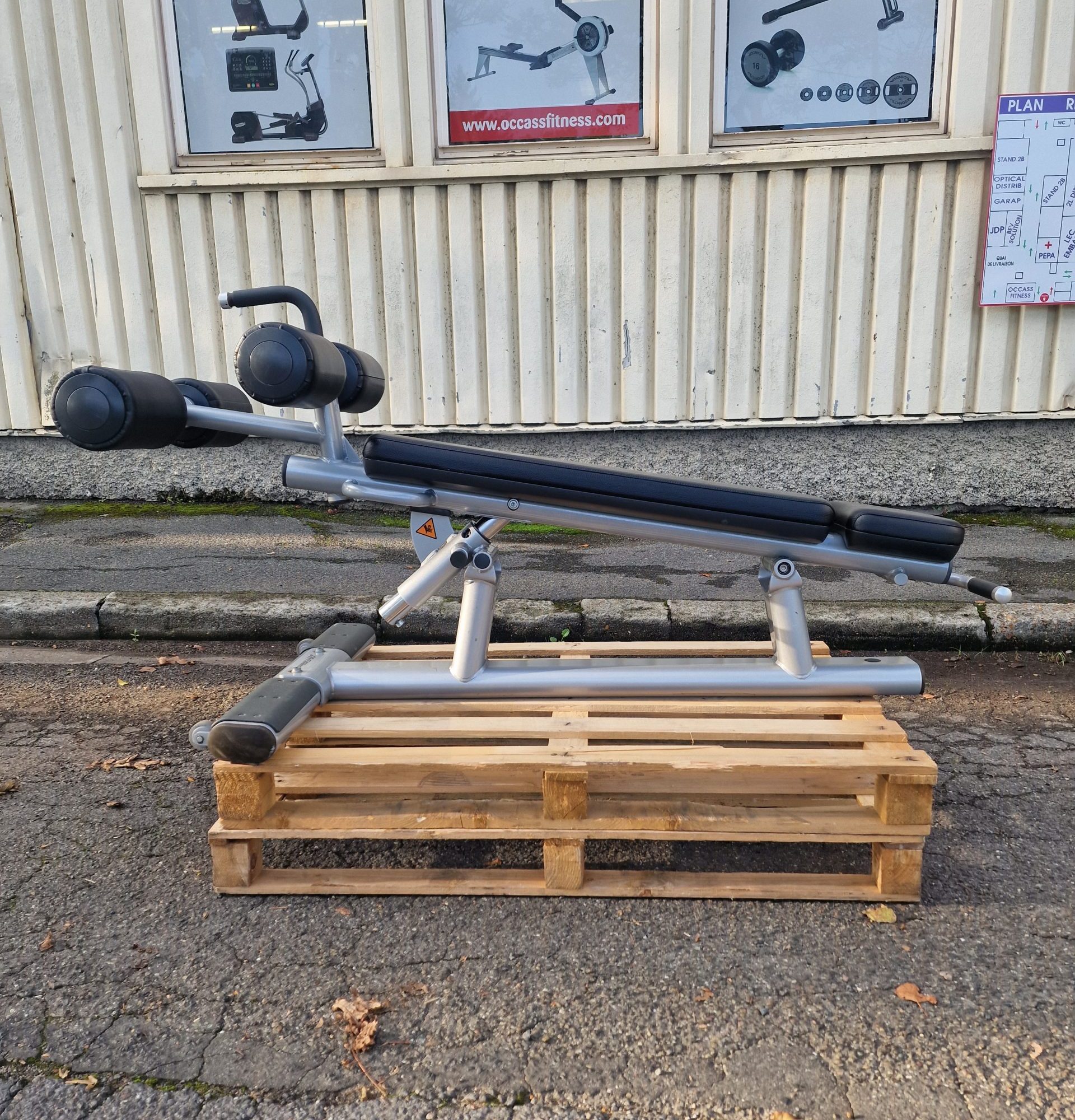 Banc Décliné Abdominal Signature Life Fitness